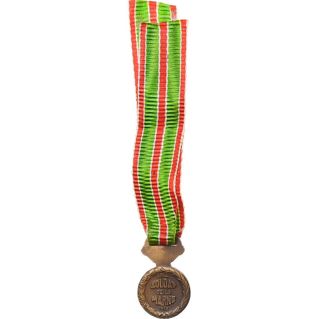 France, Soldat de la Marne, WAR, Medal, 1914-1918, Réduction, Uncirculated