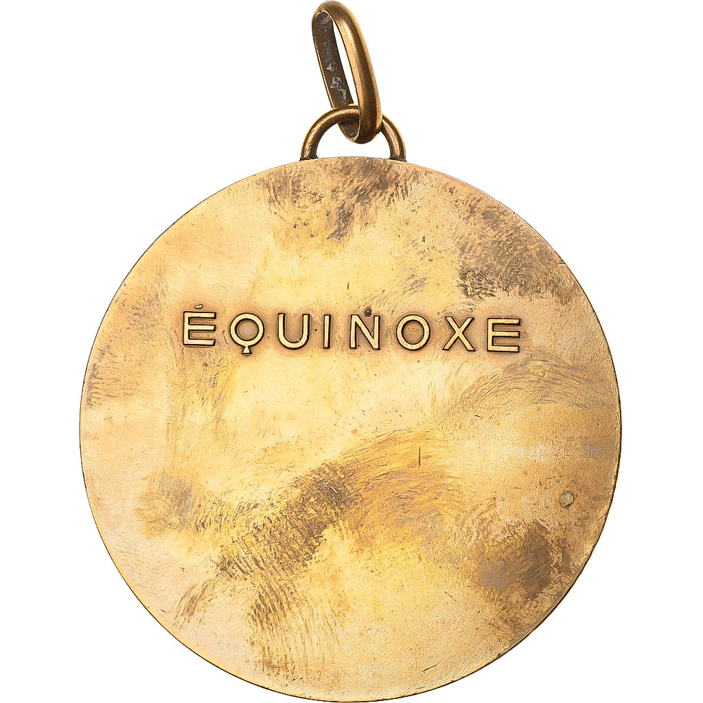 França, medalha, Equinoxe, 1984, Bronze, AU(55-58)