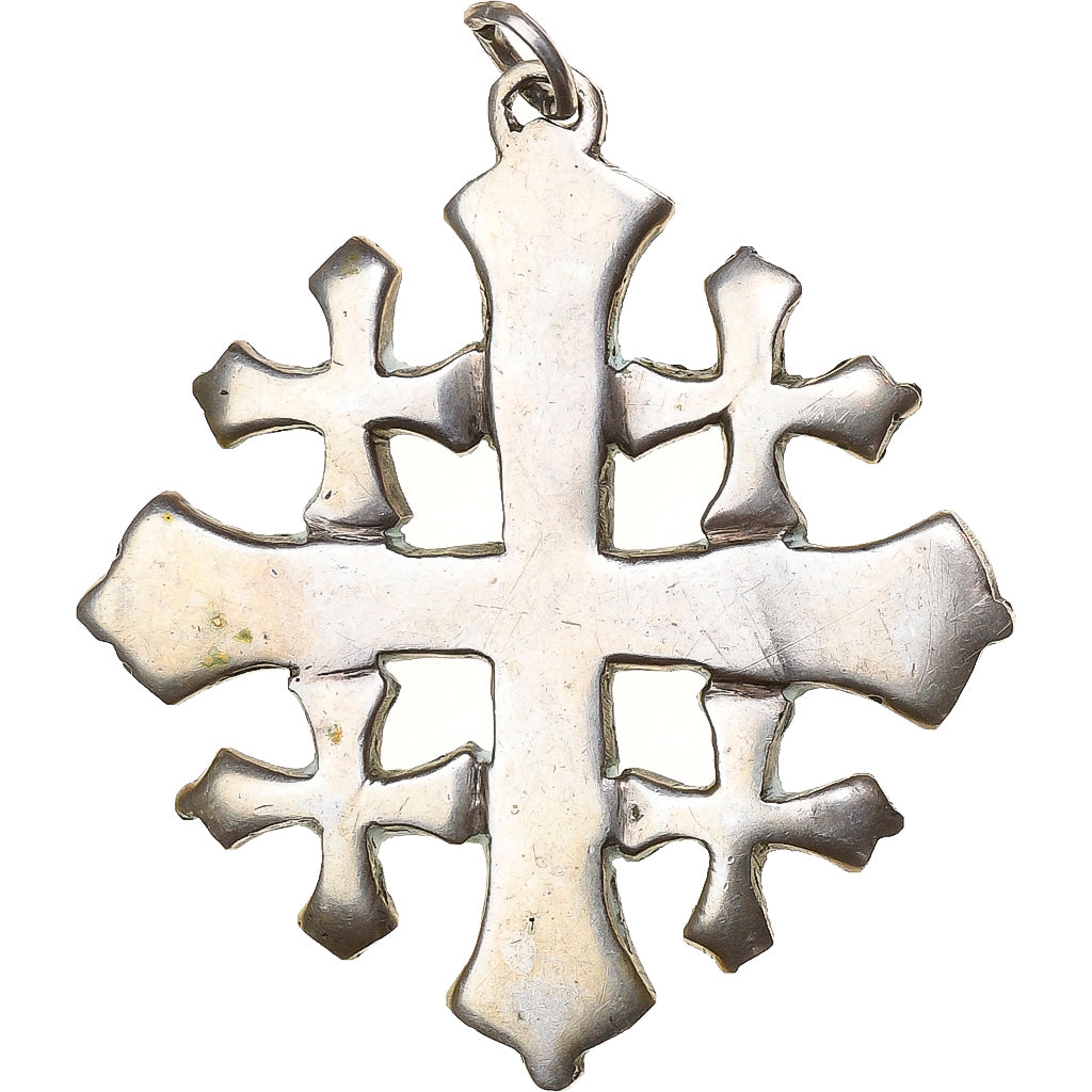 Israel, Medal, Croix de Jérusalem, Silver, EF(40-45)