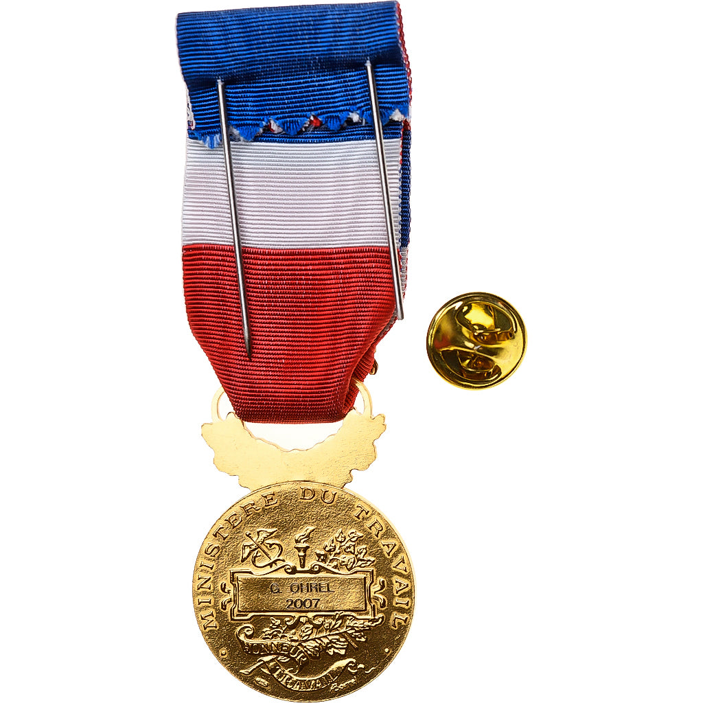 France, Médaille d'honneur du travail, Médaille, 2007, Palme, Excellent