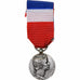 France, Honneur au Labeur, Médaille, 1987, Excellent Quality, Bronze argenté