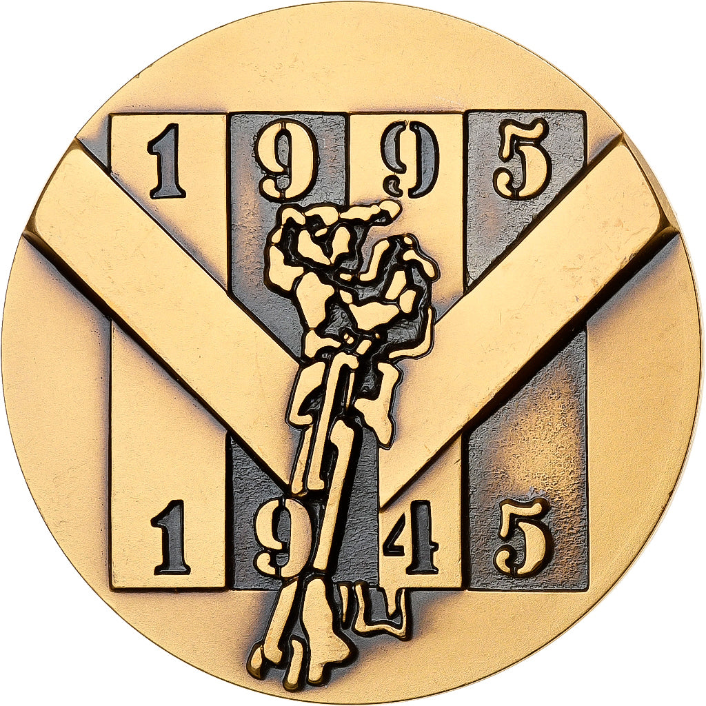 France, Medal, Cinquantenaire de la Libération des Camps de Déportation, 1995