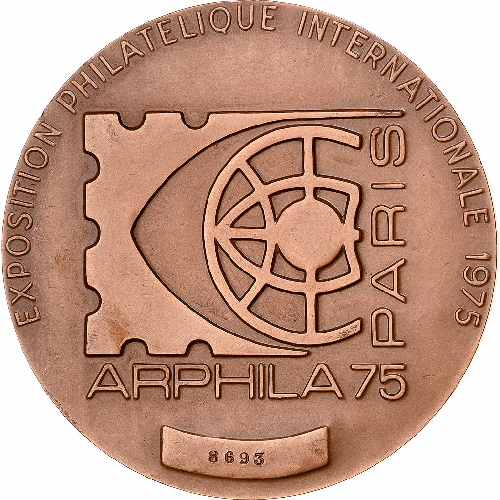 France, Medal, Exposition Philatélique Internationale , Arphila 75, 1975