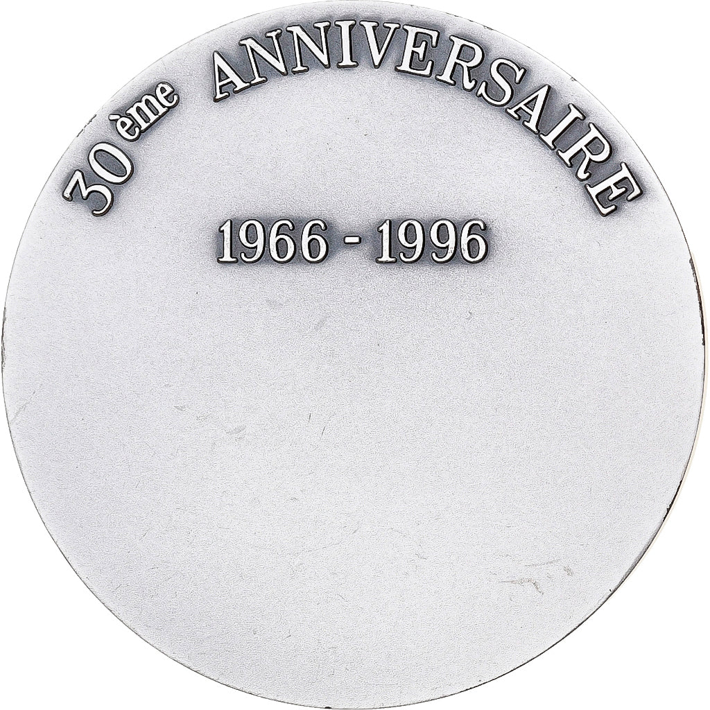 Frankrijk, Medaille, Syndicat des Eaux du Sud-Saumurois, 1996, Silvered bronze