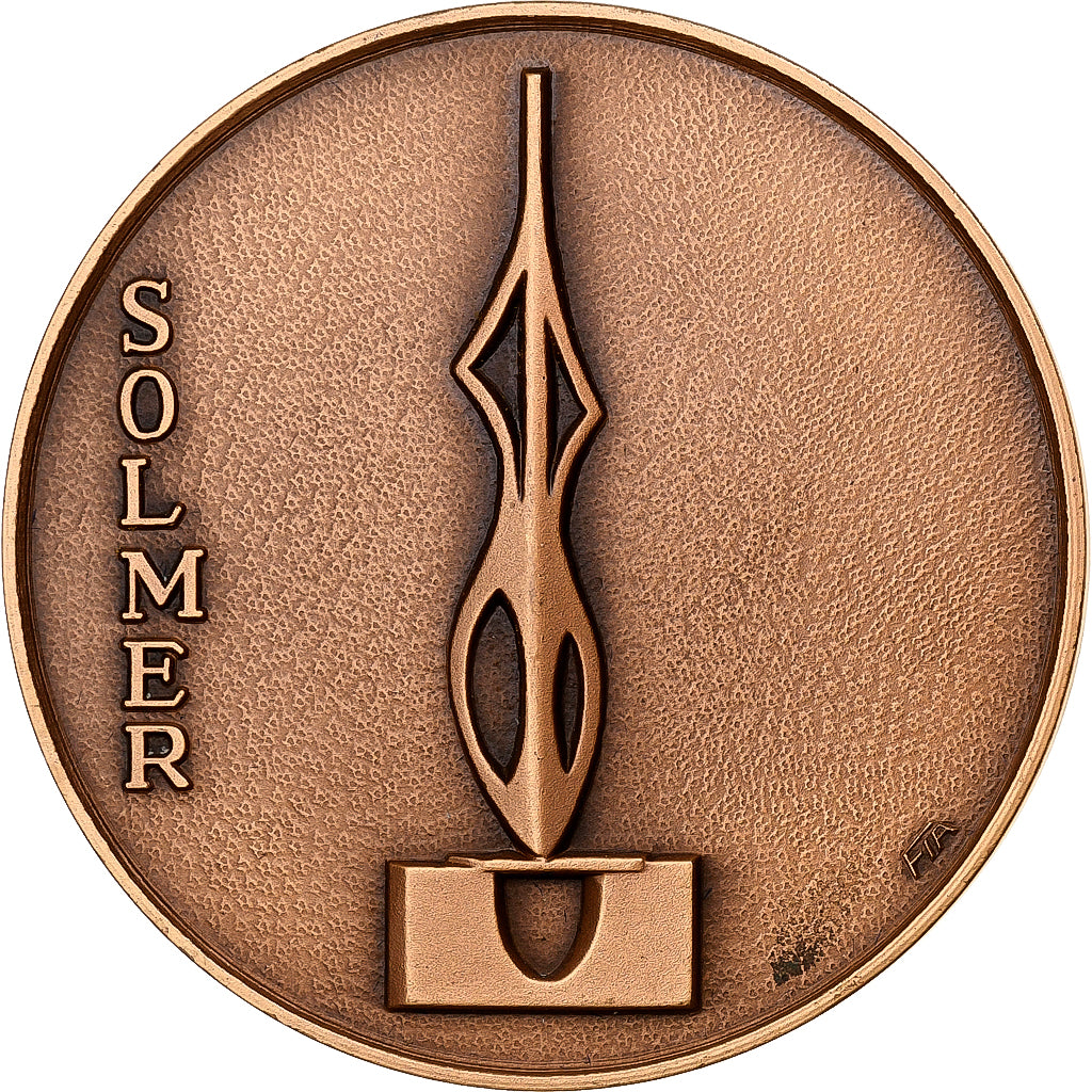 France, Medal, Solmer, Préparation des Charges, 1984, Bronze, FIA, AU(55-58)