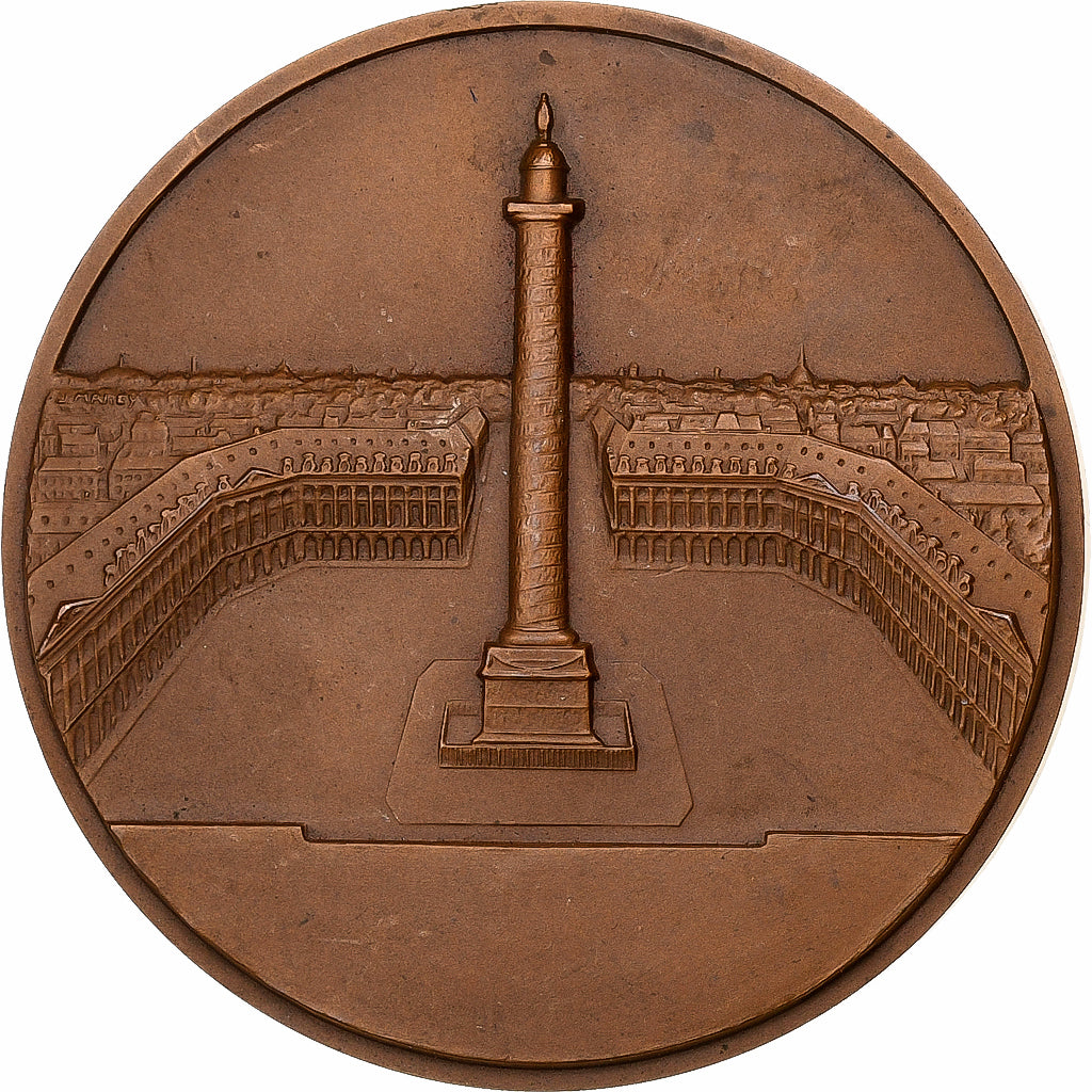 France, Medal, Compagnie d'Assurances l'Union, 125ème Anniversaire, 1954