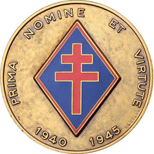 Frankreich, Medaille, Ancien de la 1ère Division Française Libre, 1945