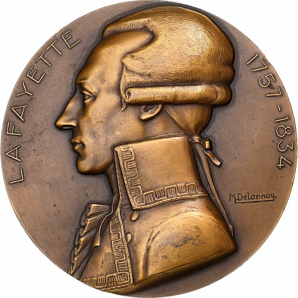 Francja, medal, Compagnie Générale Transatlantique, Paquebot Lafayette, 1930