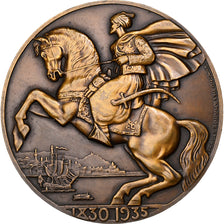 Francja, medal, Compagnie Générale Transatlantique, Ville d'Alger, 1935