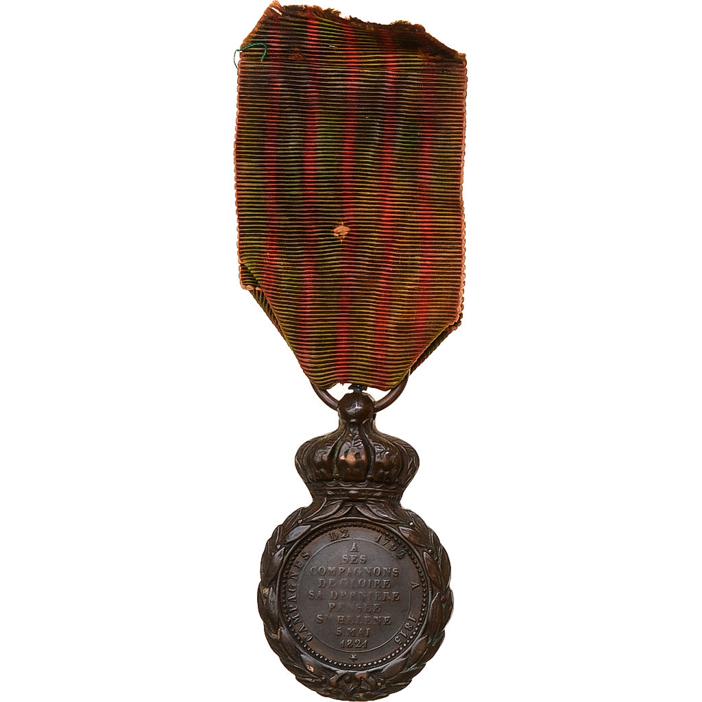França, Médaille de Saint Hélène, História, medalha, 1857, Qualidade Muito