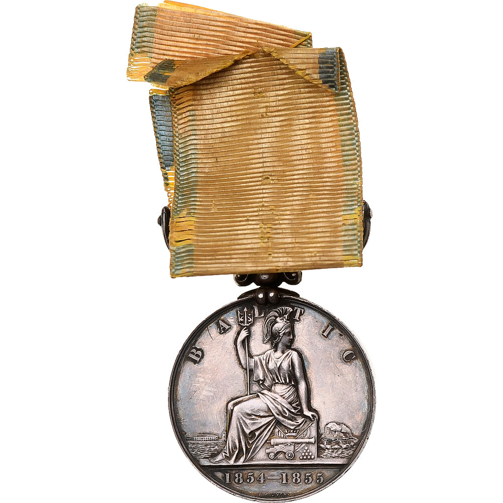 Reino Unido, La Baltique, Victoria Régina, medalla, 1856, Muy buen estado
