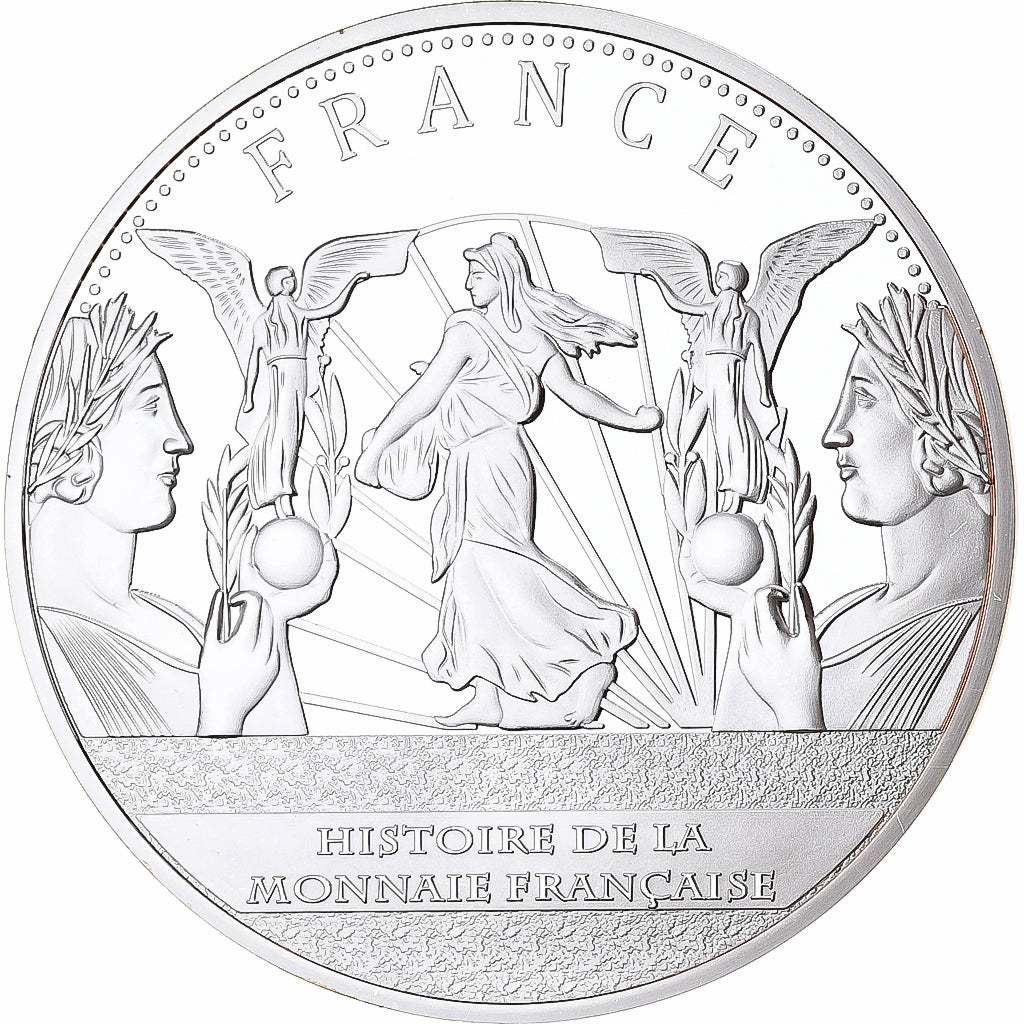 Francia, medalla, Histoire de la monnaie Française, Écu de Louis XII 1498