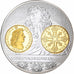 Francia, medalla, Histoire de la monnaie Française, Louis d'or de Louis XIV