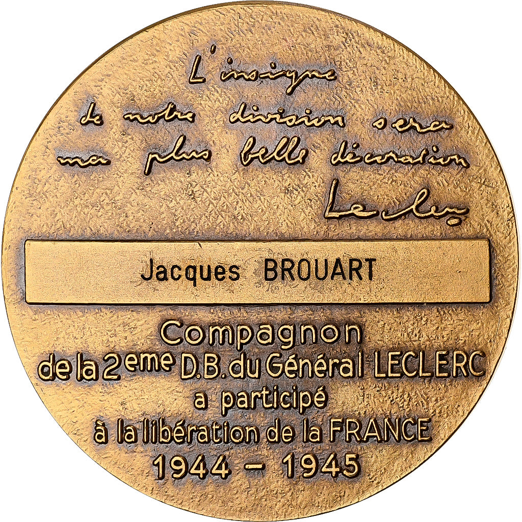 Frankrijk, Medaille, 2ème D.B du Général Leclerc, Libération de la France