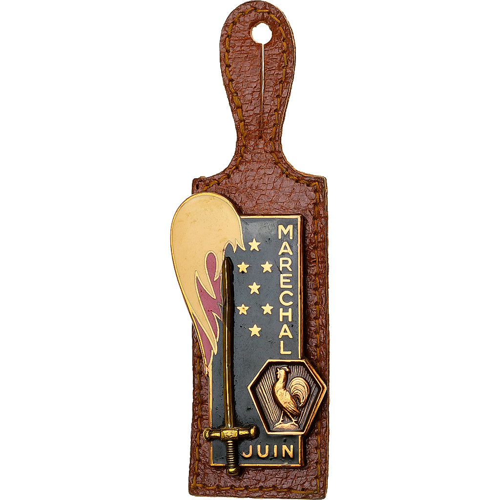 France, Marechal Juin, Military, Pucelle, Excellent Quality, Métal, 70 X 30