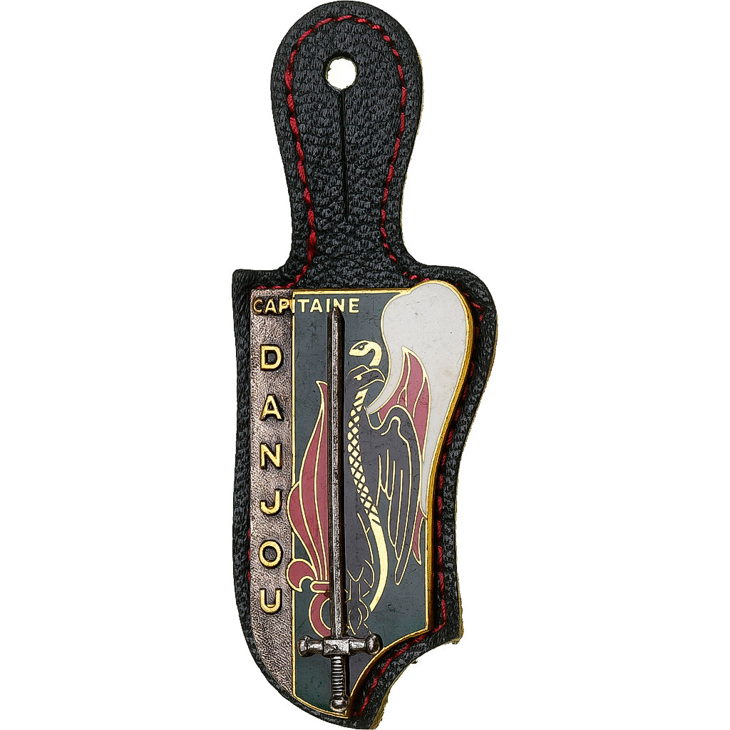 Francia, Capitaine Danjou, Military, Pucelle, Excellent Quality, Métal, 70 X 30