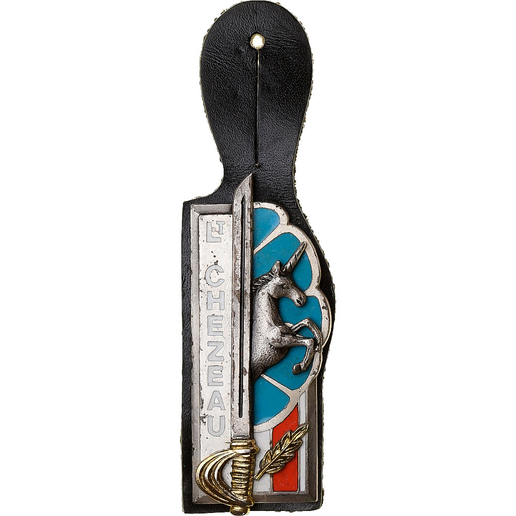 France, Lieutenant Chezeau, Military, Pucelle, Excellent Quality, Métal, 70 X