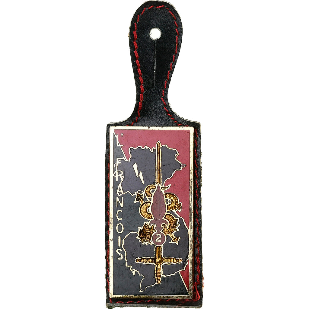 France, Lieutenant François, Military, Pucelle, Excellent Quality, Métal, 70 X