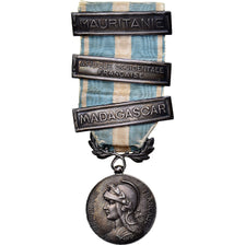 France, Coloniale, Mauritanie, Afrique Occidentale, Madagascar, Medal, Very Good