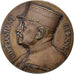 France, Medal, Commandant Guesnet, 1936, Bronze, Bouvier, EF(40-45)