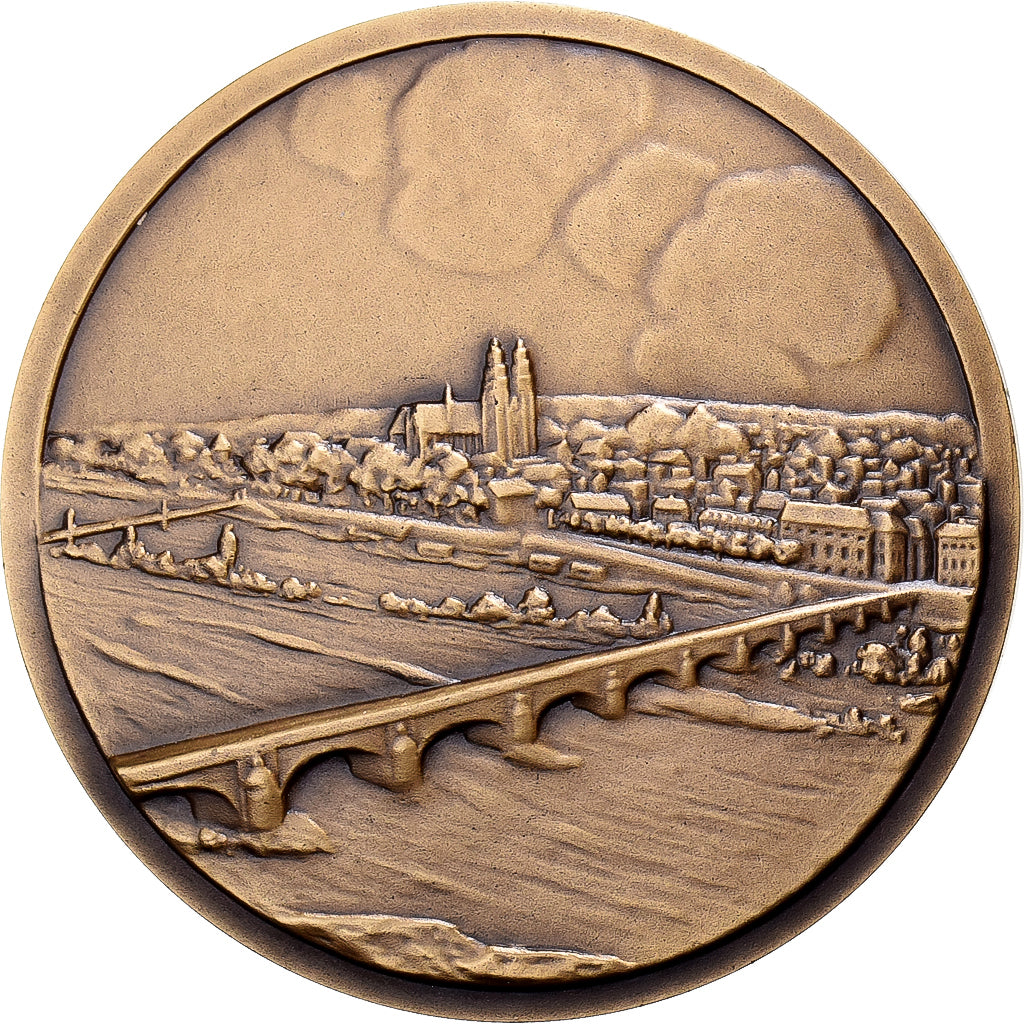 France, Médaille, Ville de Tours, Bronze, SPL