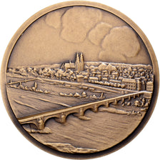France, Médaille, Ville de Tours, Bronze, SPL