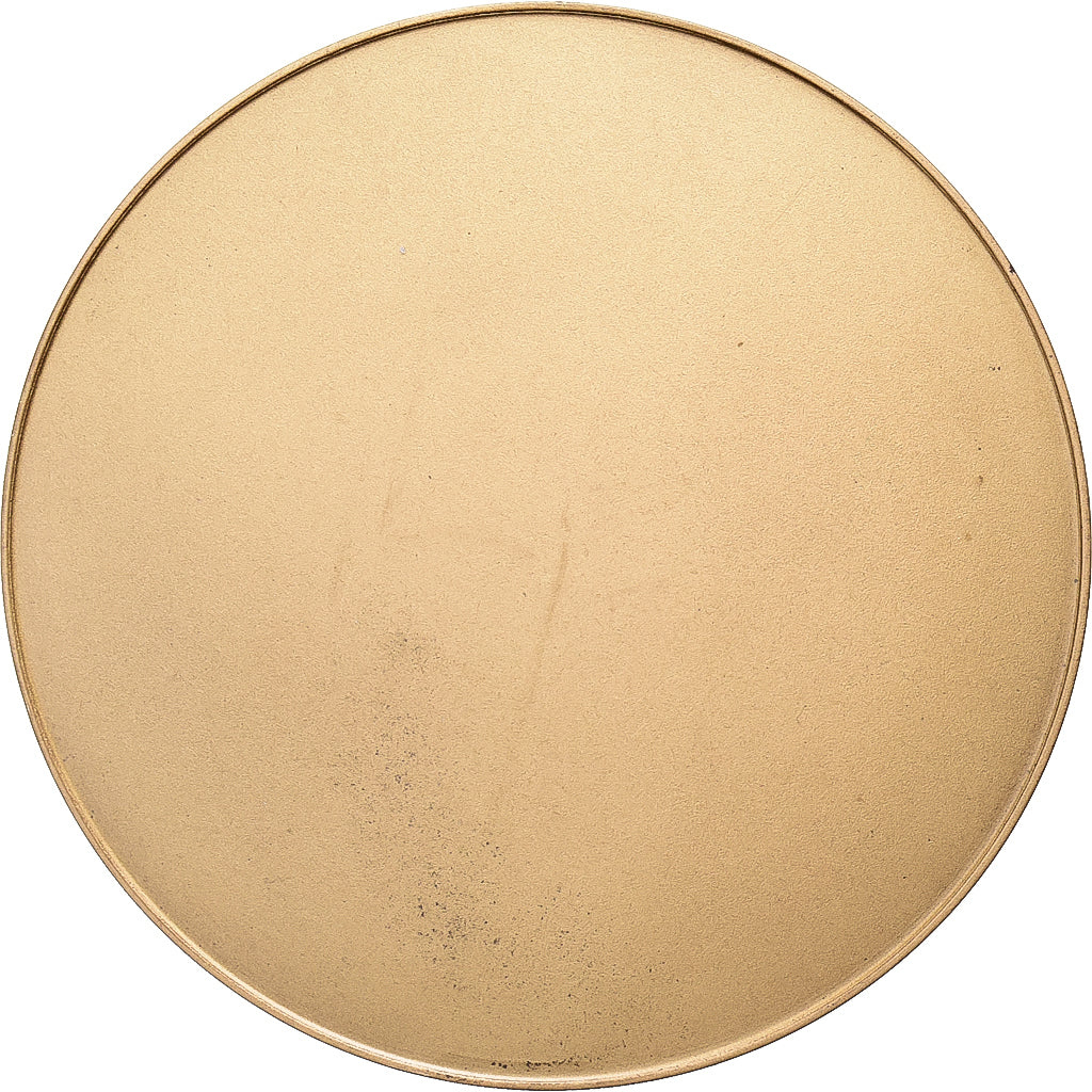 Francja, medal, Sainte Geneviève, Patronne de la Gendarmerie, 1962, Brązowy