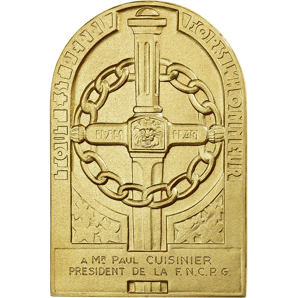 Belgique, Médaille, Fédération Nationale des Anciens Prisonniers de Guerre