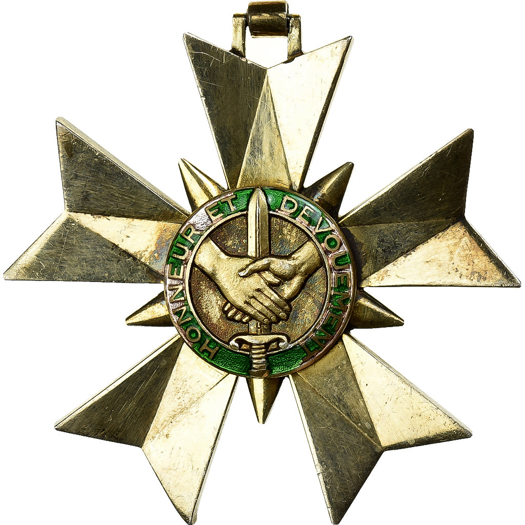France, Ordre du Mérite Combattant, Commandeur, Medal, Very Good Quality