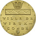 France, Médaille, Ville de Vieux-Condé, Nord, Platre, TTB+, Cinquantenaire