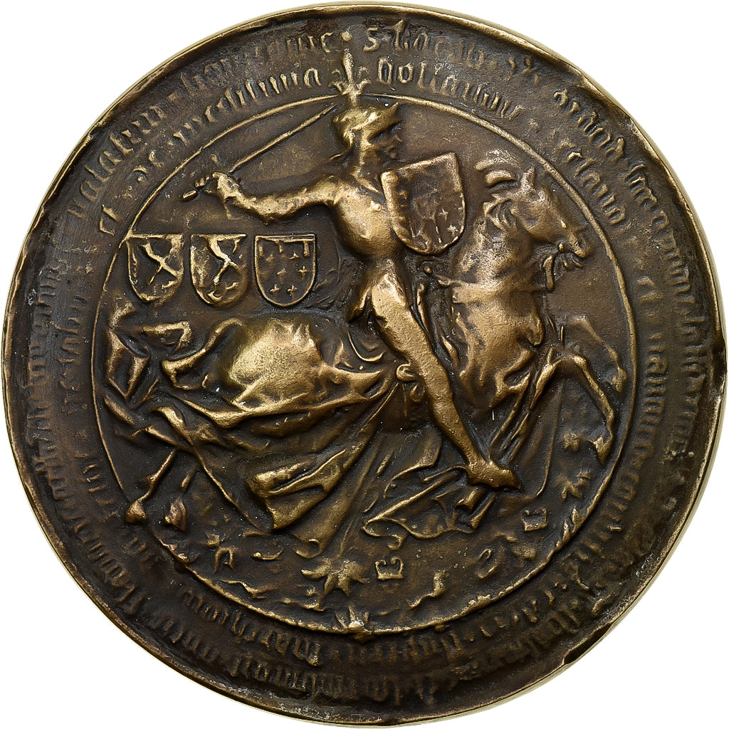 Frankrijk, Medaille, Sceau de Charles Le Téméraire, Duc de Bourgogne, 1977