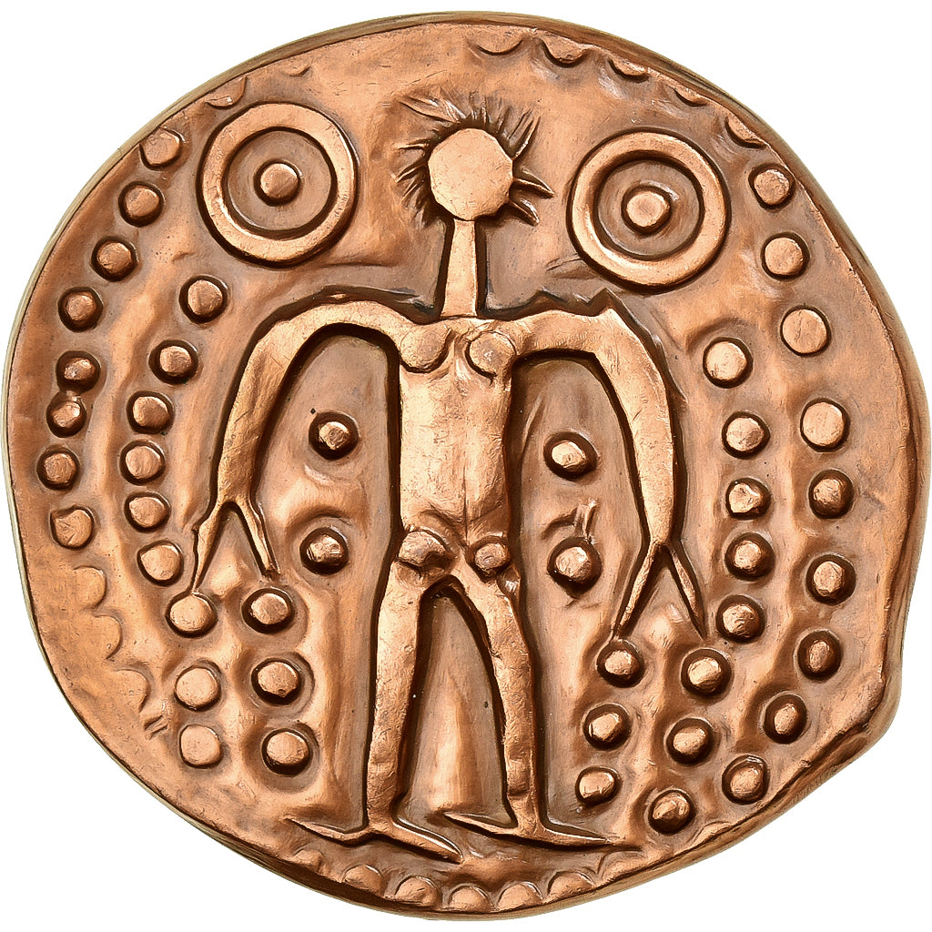 França, medalha, Reproduction Monnaie à la Victoire, Cobre, MS(63)