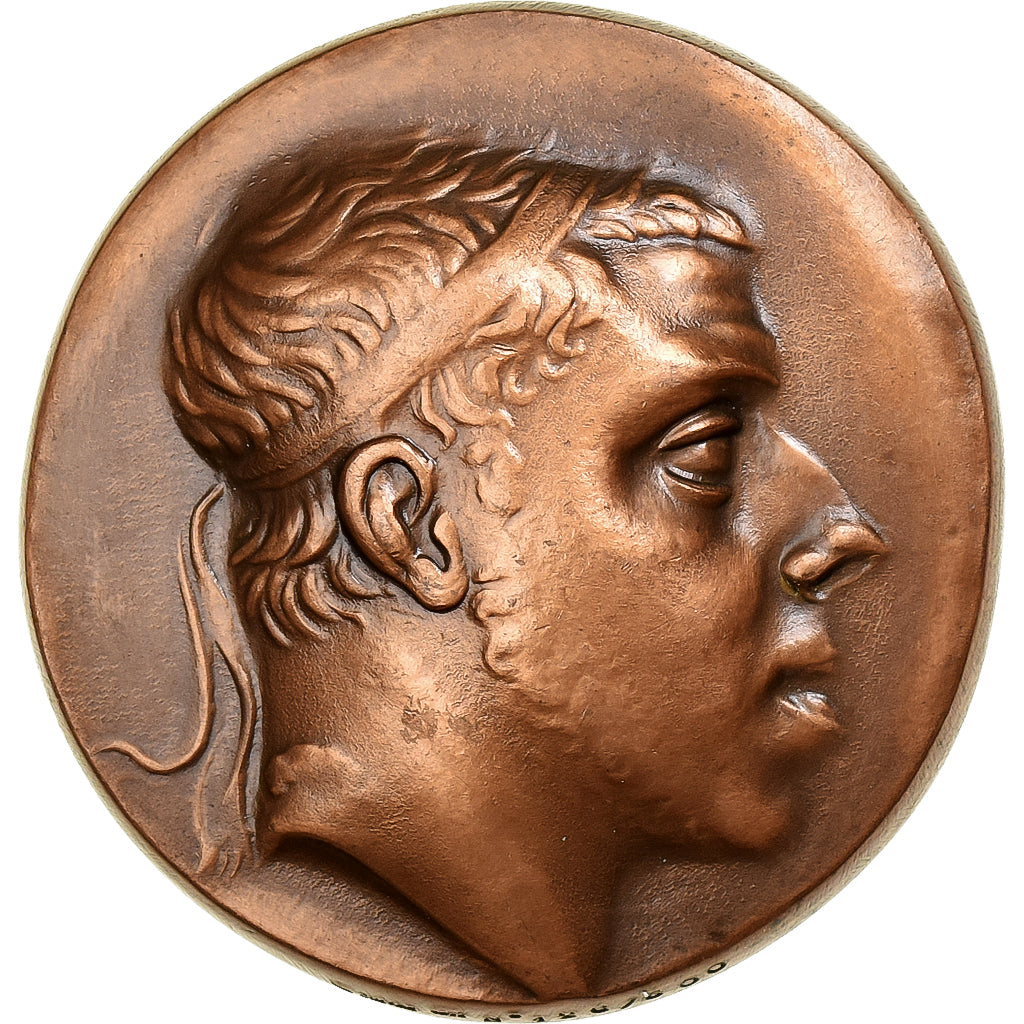 França, medalha, Reproduction du Tétradrachme de Pharnace, Roi du Pont, 1973