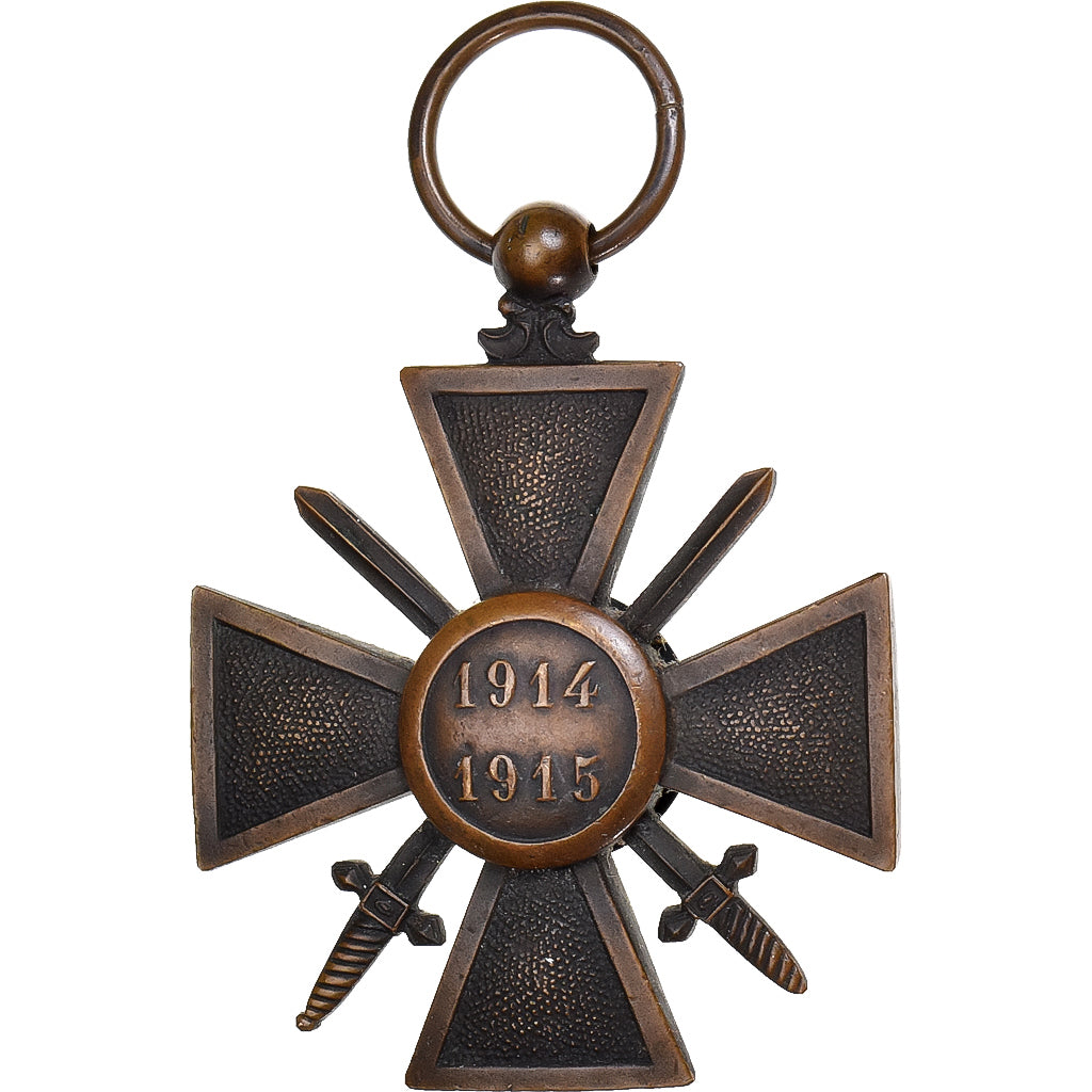 Francia, Croix de Guerre, WAR, medaglia, 1914-1915, Eccellente qualità, Bronzo