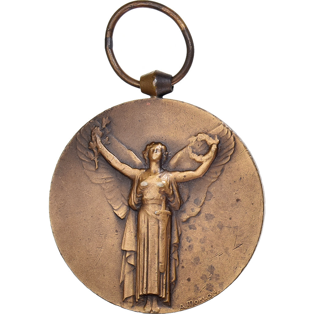 Francia, La Grande Guerre pour la Civilisation, medalla, 1914-1918, Muy buen