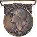 Francia, Grande Guerre, medalla, 1914-1918, Muy buen estado, Morlon, Bronce, 33