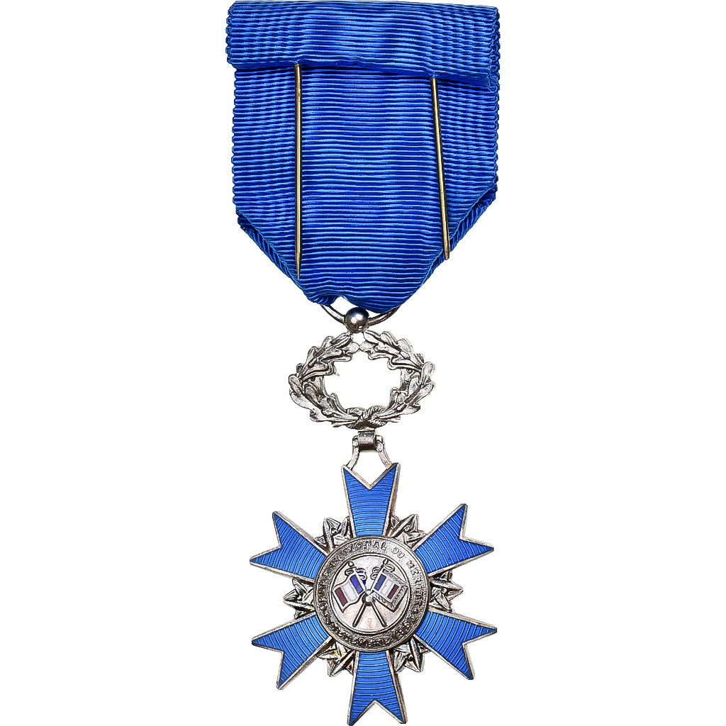 France, Ordre National du Mérite, Médaille, 1963, Non circulé, Argent, 38
