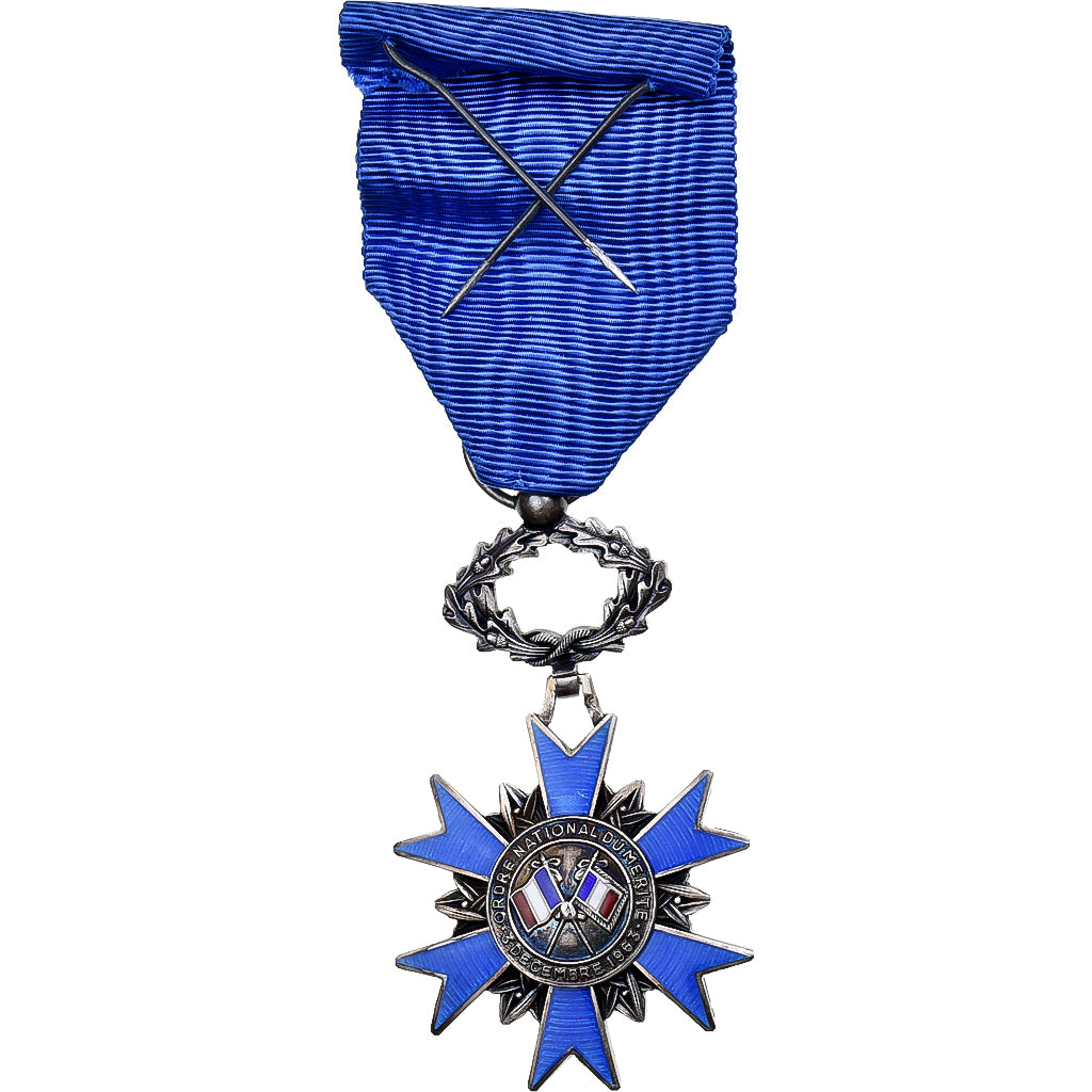 France, Ordre National du Mérite, Medal, 1963, Uncirculated, Silver, 38