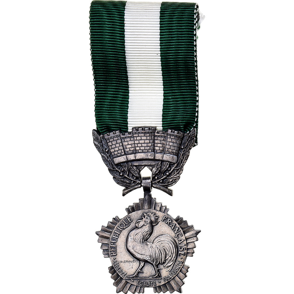 France, Collectivités locales, Politics, Medal, Excellent Quality, Crouzat