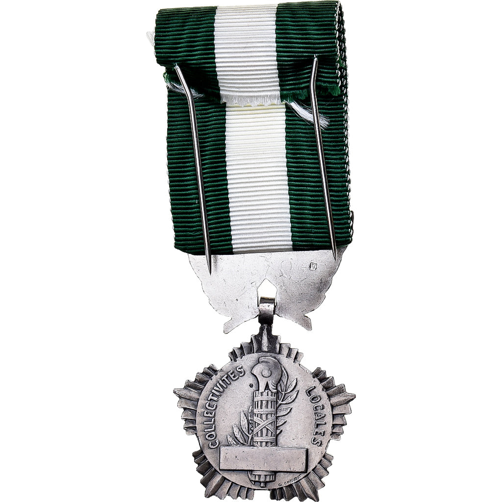 France, Collectivités locales, Politics, Medal, Excellent Quality, Crouzat
