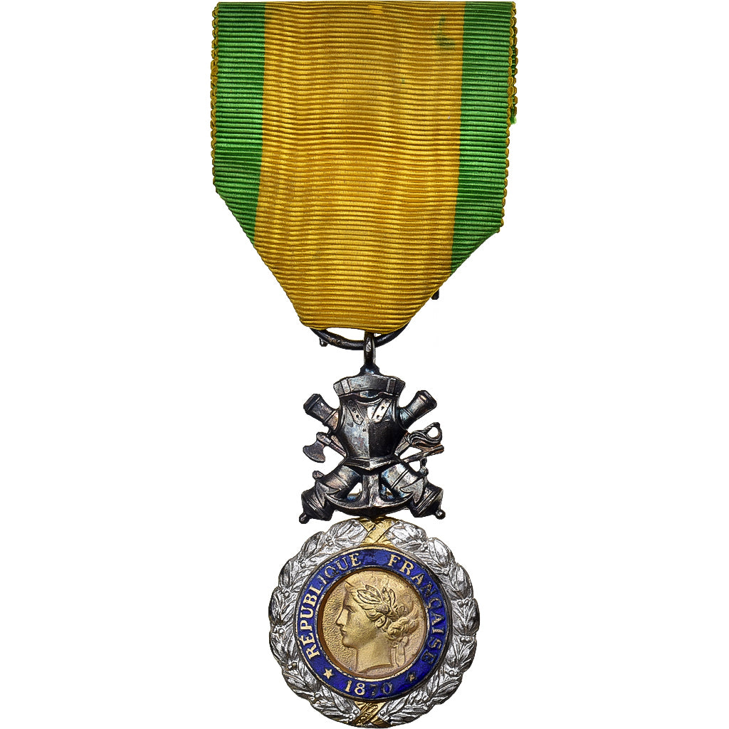 França, Troisième République, Valeur et Discipline, medalha, 1870, Qualidade