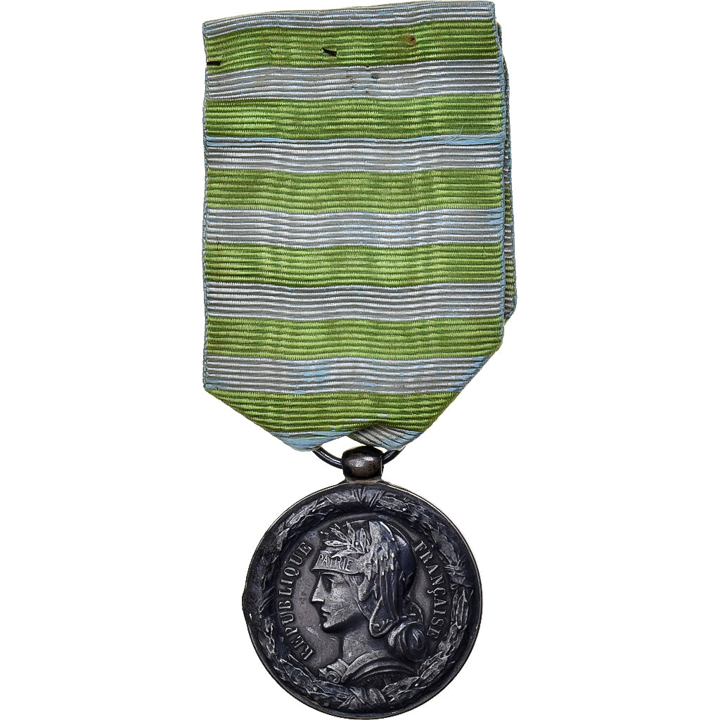 Madagascar, First Madagascar Expedition, History, Medal, 1886, Excellent