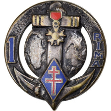Frankrijk, Medaille, 1er Régiment d'Infanterie de Marine, Métal, ZF