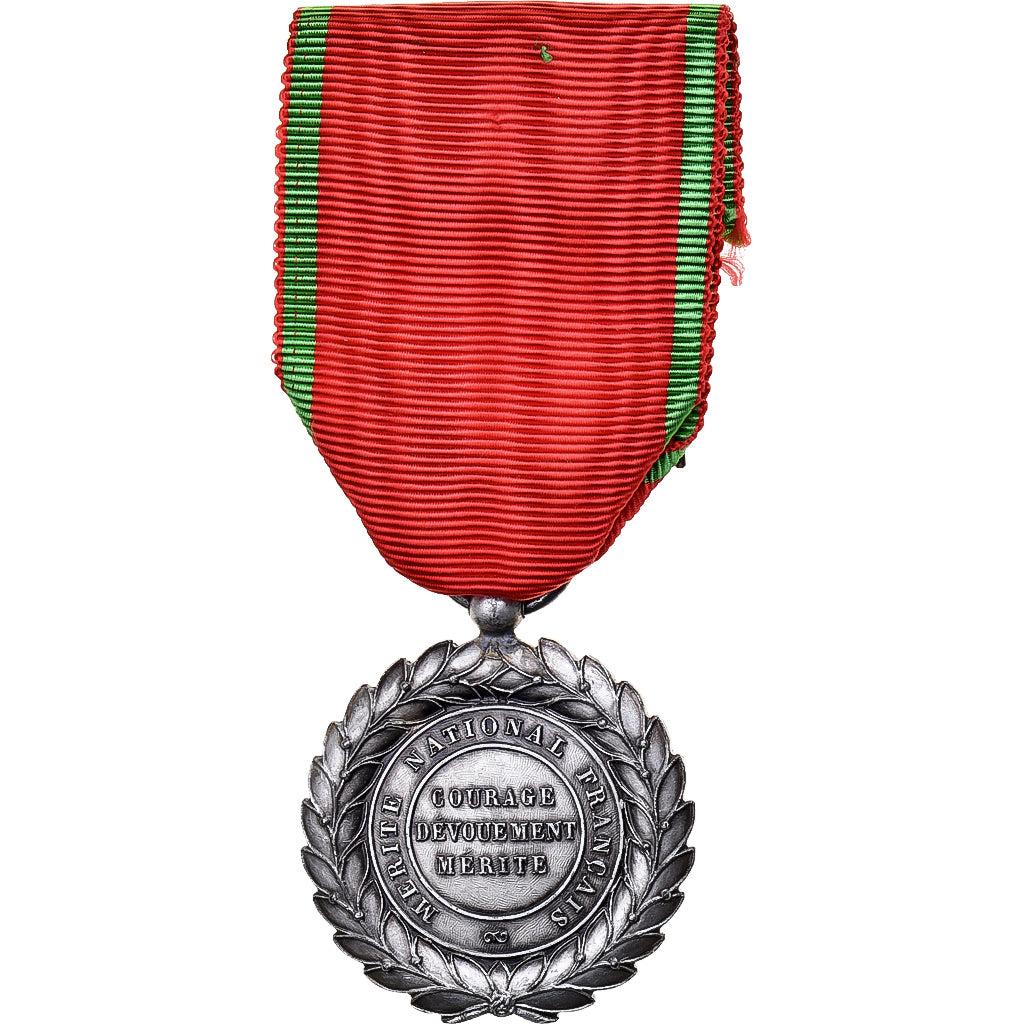 Frankrijk, Mérite National Français, Medaille, Niet gecirculeerd, Silvered