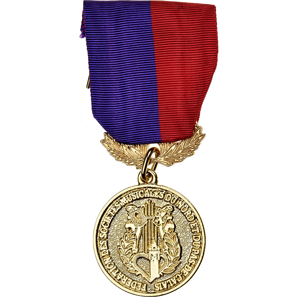 France, Fédération musicale du Nord-Pas-de-Calais, Medal, Excellent Quality