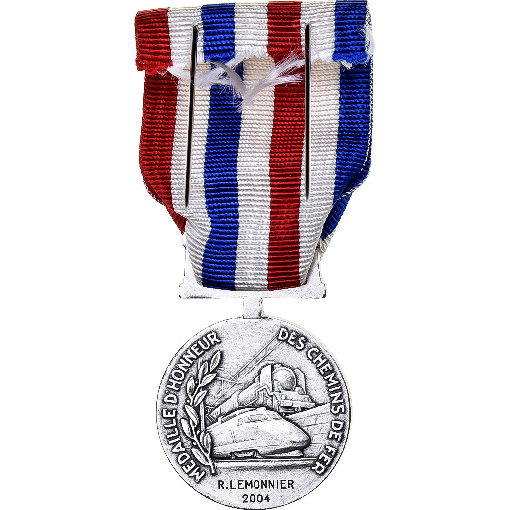 Frankrijk, Médaille d'honneur des chemins de fer, Railway, Medaille, 2004, Niet