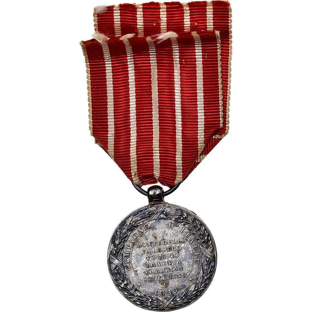 Francia, Napoléon III, Campagne d'Italie, WAR, medaglia, 1859, Eccellente