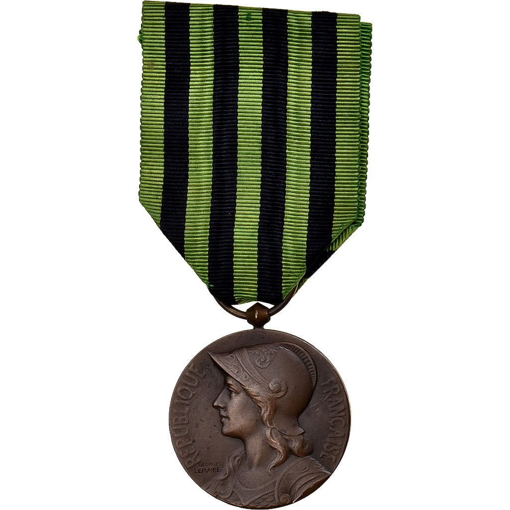 Francia, Aux Défenseurs de la Patrie, medalla, 1870-1871, Excellent Quality