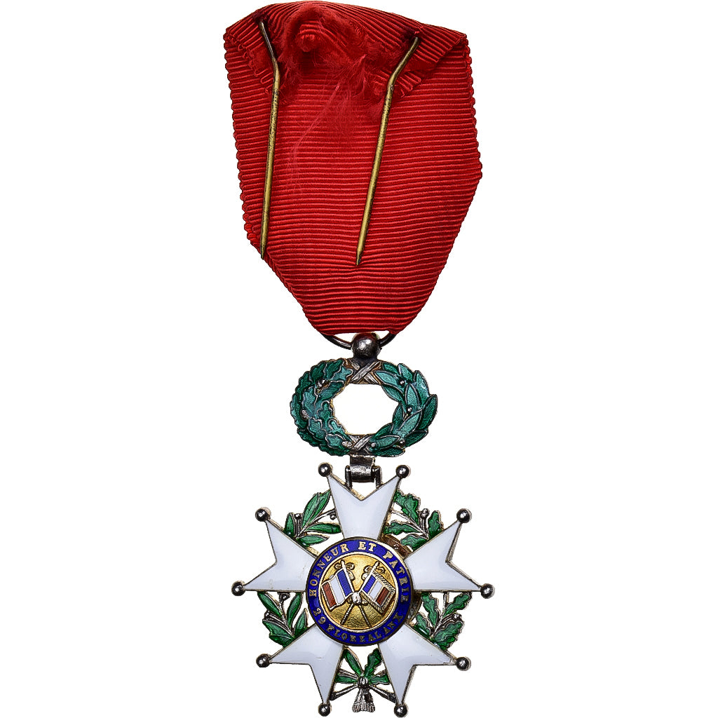 Francja, Légion d'Honneur, Troisième République, medal, 1870, Dobra jakość