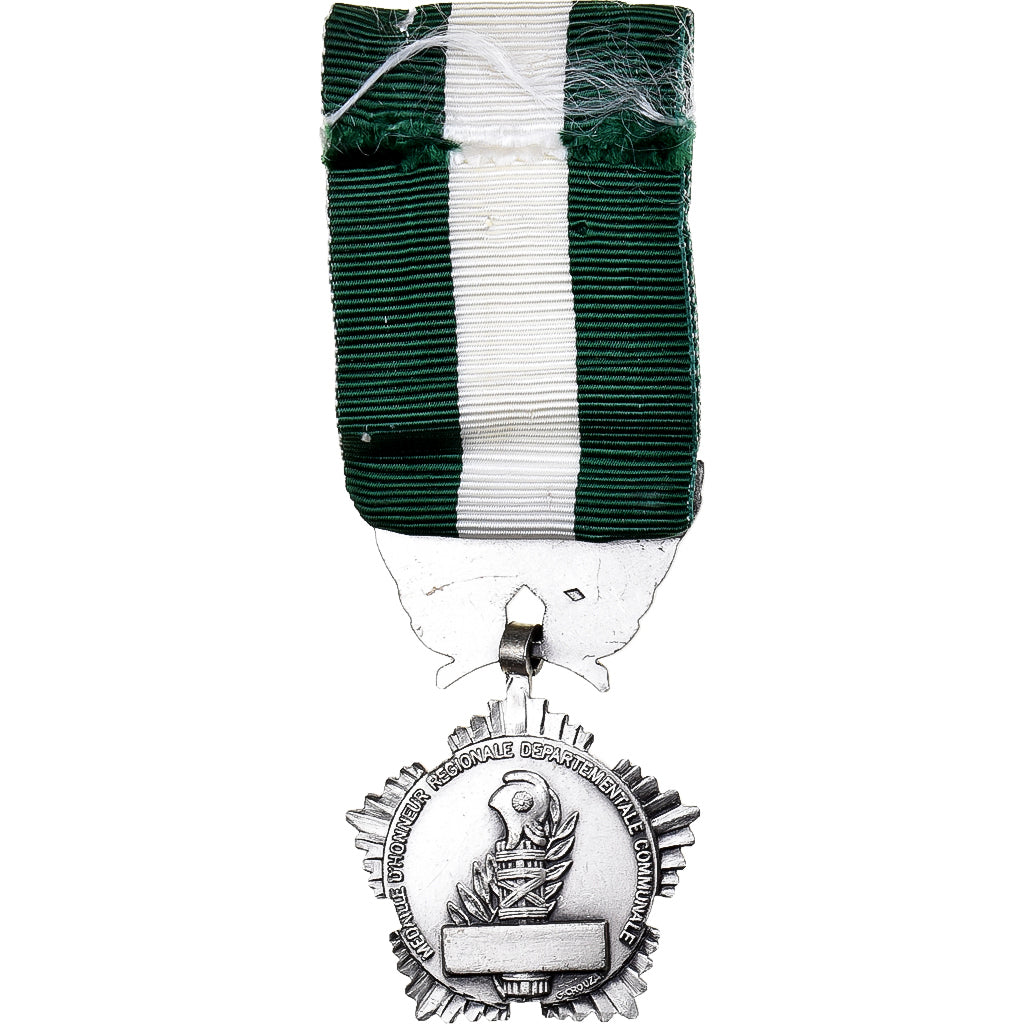 France, Collectivités locales, Medal, Excellent Quality, Crouzat, Silver, 32